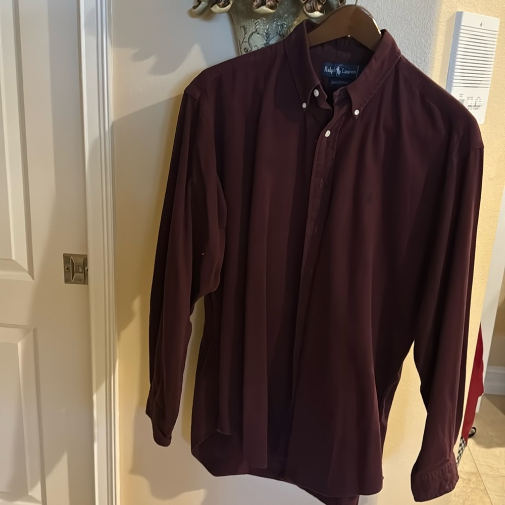 Burgundy Ralph Lauren size L